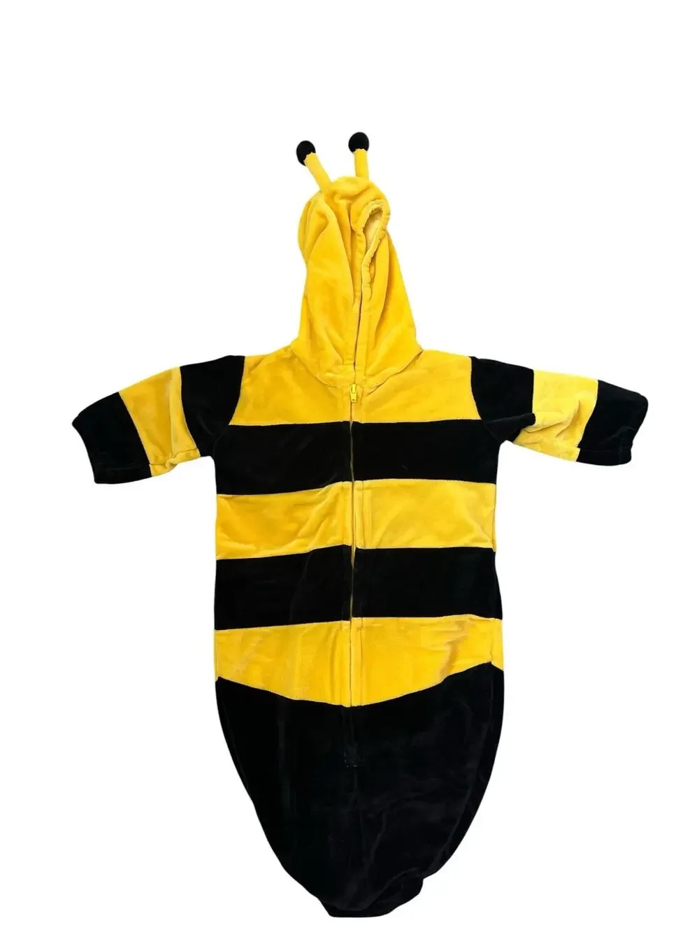 Bumble Bee Halloween Costume Infant Baby 0/9 Months Miniwear Zip Unisex